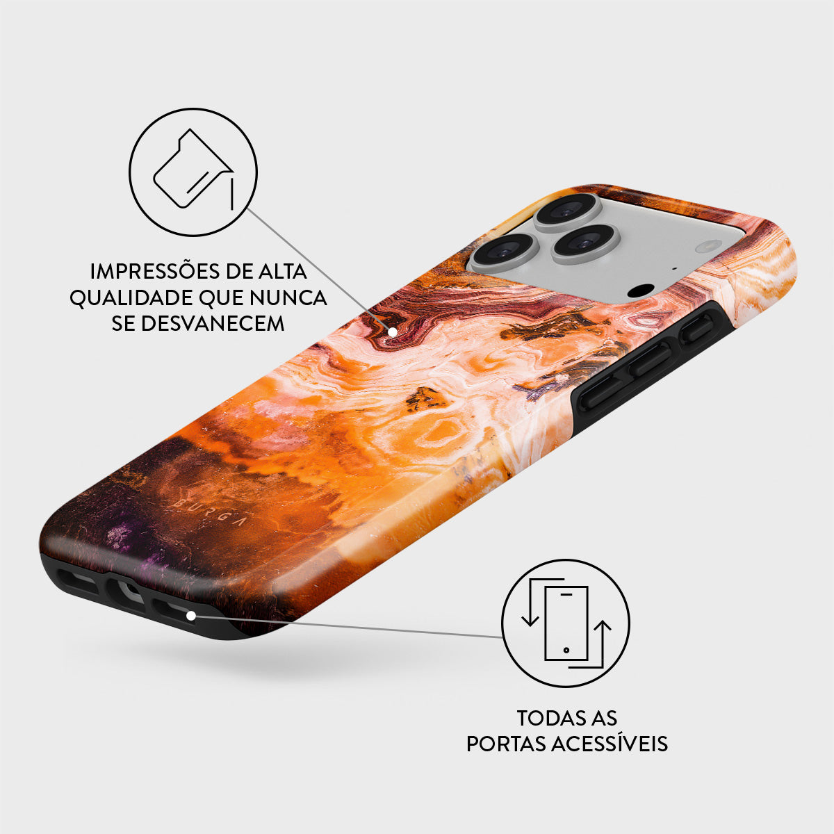 Pumpkin Spice - iPhone 17 Pro Max Capa | BURGA