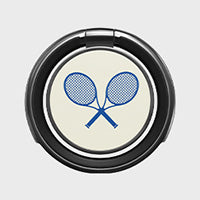 View Suportes em anel adesivo