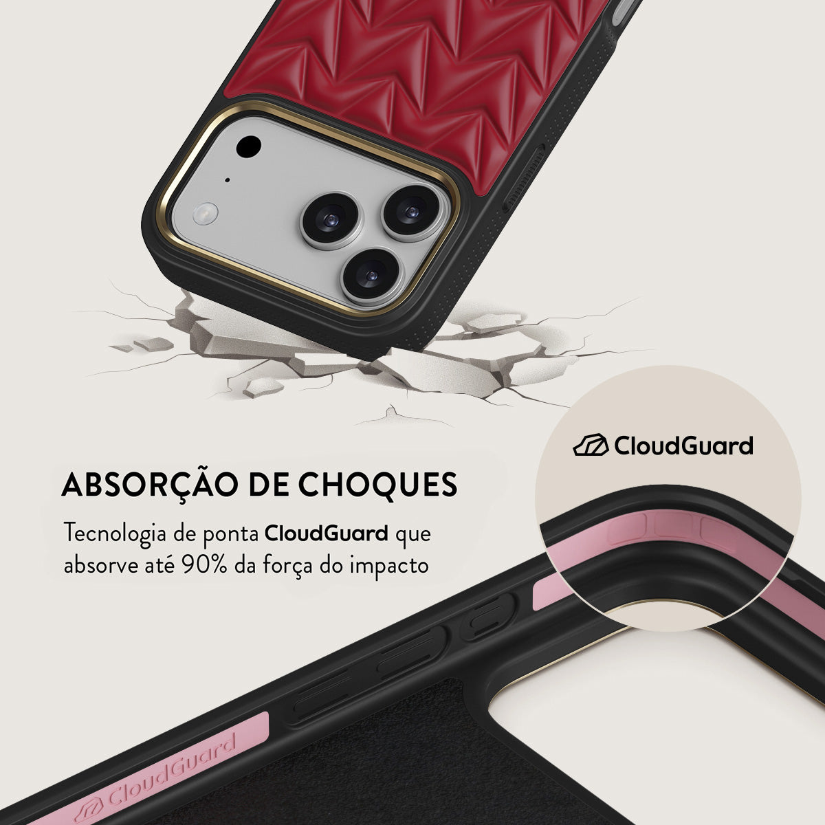 Cherry - iPhone 17 Pro Max Capa | BURGA